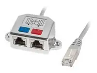 LANBERG AD-0026-S Lan Splitter RJ45/2x RJ45 FTP – 3