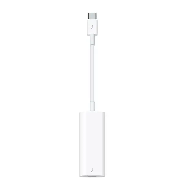Apple Thunderbolt 3 (USB-C) to Thunderbolt 2 Adapter, White – 5