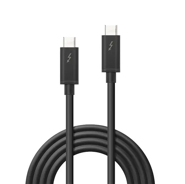 „Thunderbolt“ Laidas - Lindy 3 Laidas 2 m 20 Gbps 100 W Juodas – 2