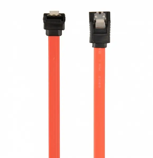 Cablexpert CC-SATAM-DATA90 Serial ATA III 50cm data cable with 90 degree bent connector – 2