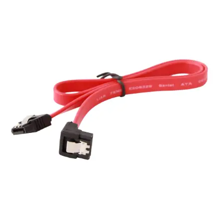 Cablexpert CC-SATAM-DATA90 Serial ATA III 50cm data cable with 90 degree bent connector – 9