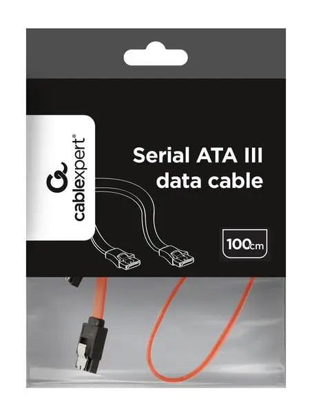 GEMBIRD CC-SATAM-DATA-XL Serial ATA III 100 cm Data Cable metal clips red – 4