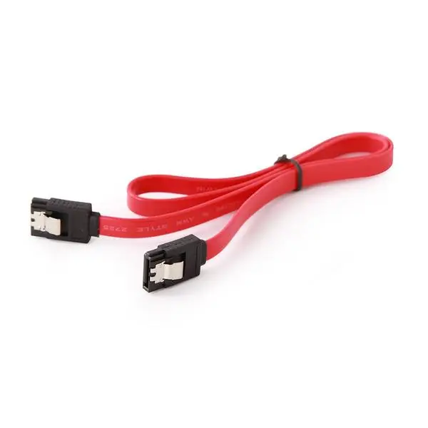 GEMBIRD CC-SATAM-DATA-XL Serial ATA III 100 cm Data Cable metal clips red – 5