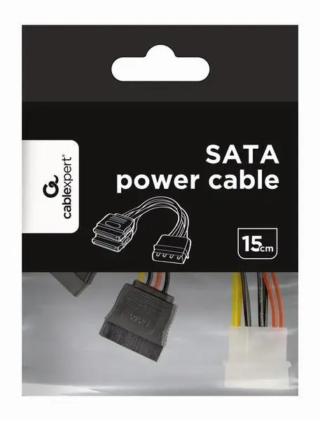 GEMBIRD CC-SATA-PSY 2 Serial ATA 15 cm power cable – 3