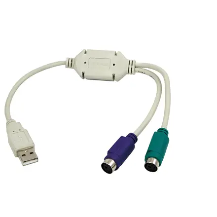 Logilink Adapter USB to PS/2 x2 :. – 4