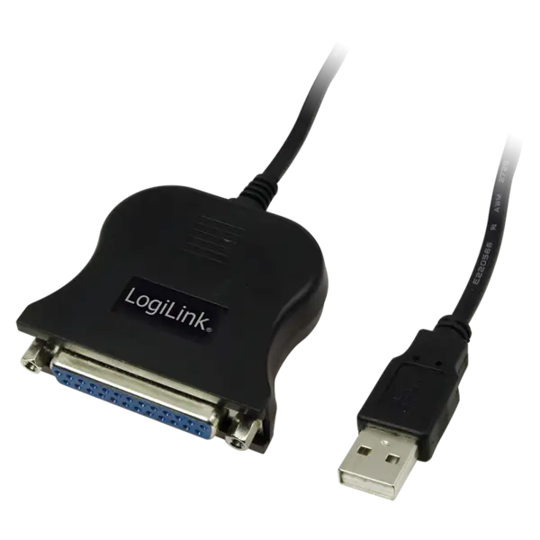 Logilink USB 2.0 adapter to Paralel (LPT) DB25 , 1,8m – 6