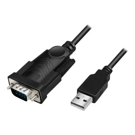 LOGILINK AU0048A USB 2.0 cable USB-A/M to DB9/M serial 1.5m Win11 – 6