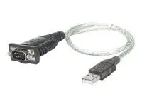 MANHATTAN USB to Serial Converter connects One Serial Device to a USB Port Prolific PL-2303 Chip 45 cm 18 in – 3