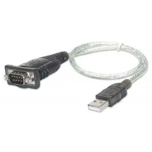 MANHATTAN USB to Serial Converter connects One Serial Device to a USB Port Prolific PL-2303 Chip 45 cm 18 in – 6