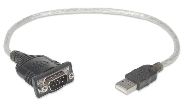 MANHATTAN USB to Serial Converter connects One Serial Device to a USB Port Prolific PL-2303 Chip 45 cm 18 in – 8