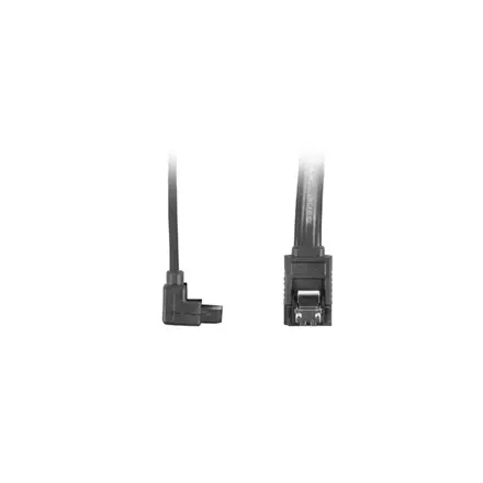 Lanberg SATA Data III (6GB/s) Cable 50CM Angled Metal Clips – 2