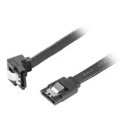Lanberg SATA Data III (6GB/s) Cable 50CM Angled Metal Clips – 3