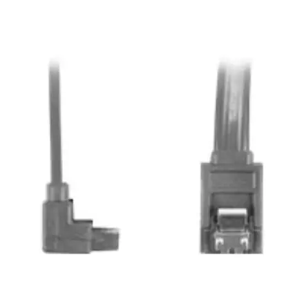 Lanberg SATA Data III (6GB/s) Cable 50CM Angled Metal Clips – 5