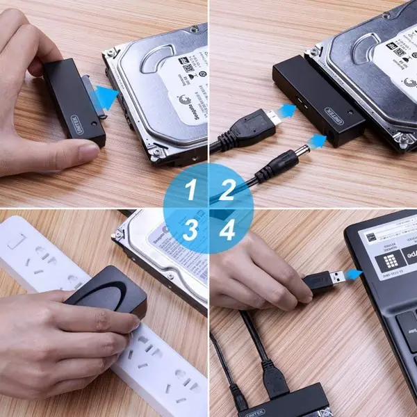 UNITEK Y-1039 Converter USB 3.0 to SATA 35/25 Y-1039 – 6