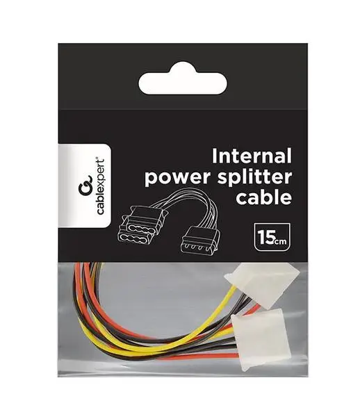 GEMBIRD CC-PSU-1 Internal power splitter cable 2x5 1/4 connectors – 2
