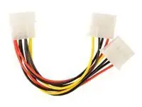 GEMBIRD CC-PSU-1 Internal power splitter cable 2x5 1/4 connectors – 5