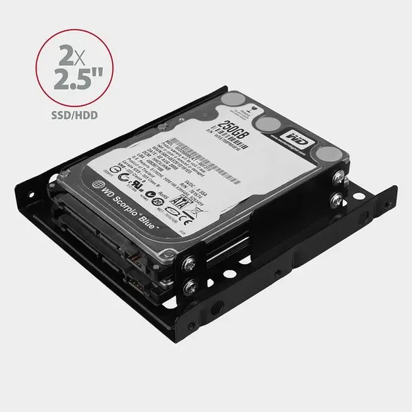 SSD ACC BRACKET 2X2.5" TO 3.5"/RHD-225 AXAGON – 4