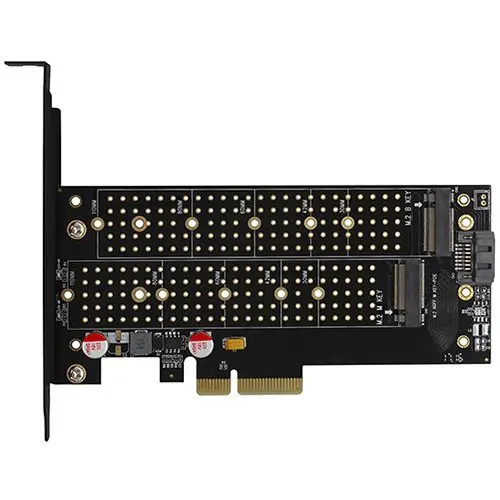 SSD ACC ADAPTER NVME/SATA/M.2/SP&LP PCEM2-D AXAGON – 9