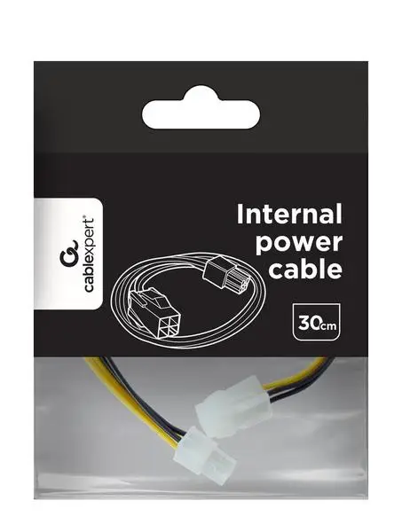 GEMBIRD CC-PSU-7 ATX 4-pin internal power supply extension cable 0.3m – 7