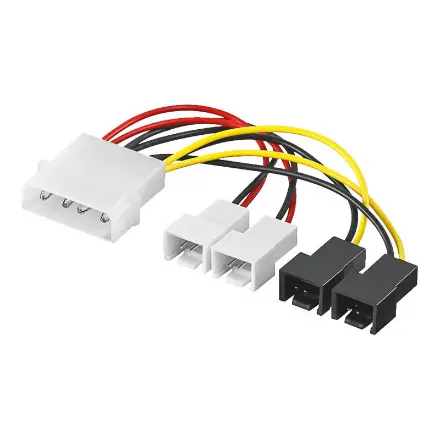 Goobay Power cable/adapter for PC fans – 2