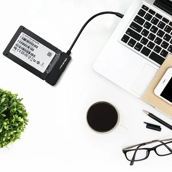 SATA adapter SSD HDD 2.5 drive, USB C, 2TB – 6