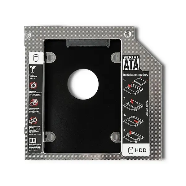 QOLTEC 51868 Pocket on the second disk 2.5 HDD 9.5 mm – 2
