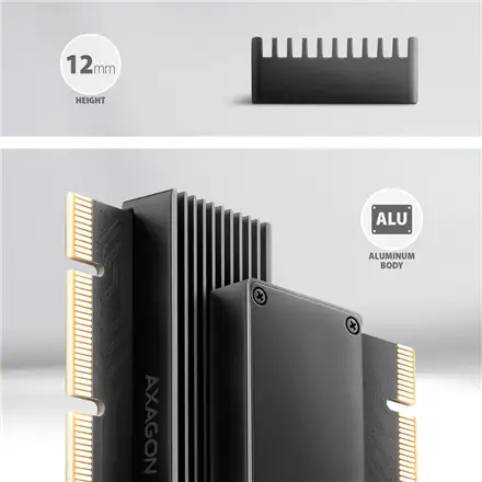 SSD ACC ADAPTER PCIE M.2/NVME/W/HS PCEM2-XS AXAGON – 2