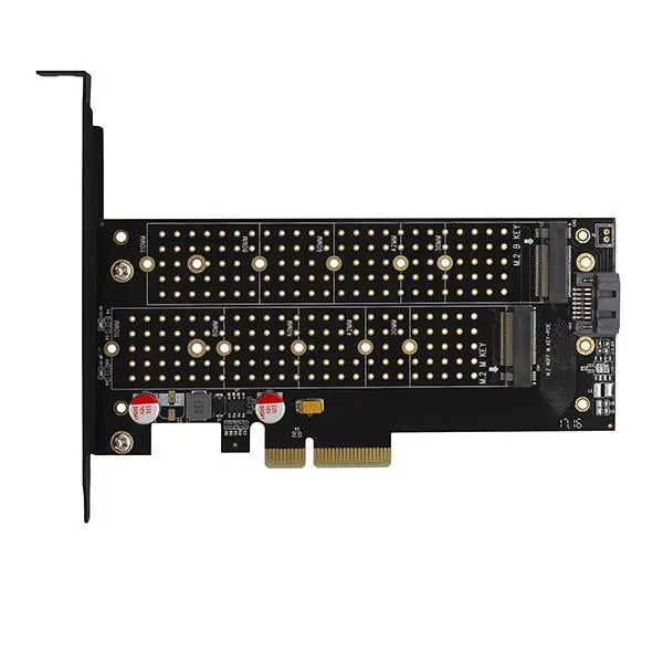 SSD ACC ADAPTER NVME/SATA/M.2/PCIE SP&LP PCEM2-DC AXAGON – 3