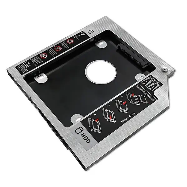 QOLTEC 51868 Pocket on the second disk 2.5 HDD 9.5 mm – 3