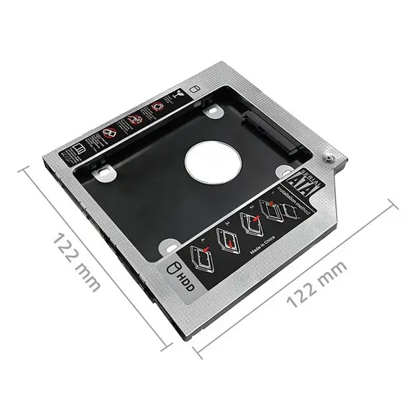 QOLTEC 51868 Pocket on the second disk 2.5 HDD 9.5 mm – 5