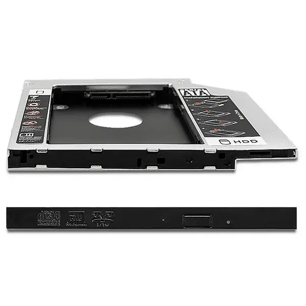 QOLTEC 51868 Pocket on the second disk 2.5 HDD 9.5 mm – 7