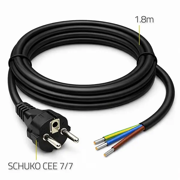 SCHUKO CEE power cable Cu stripped and soldere – 3