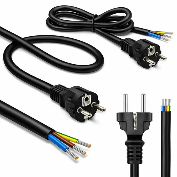 SCHUKO CEE power cable Cu stripped and soldere – 6
