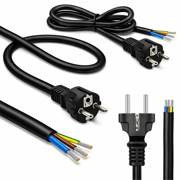 SCHUKO CEE power cable Cu stripped and soldere – 6