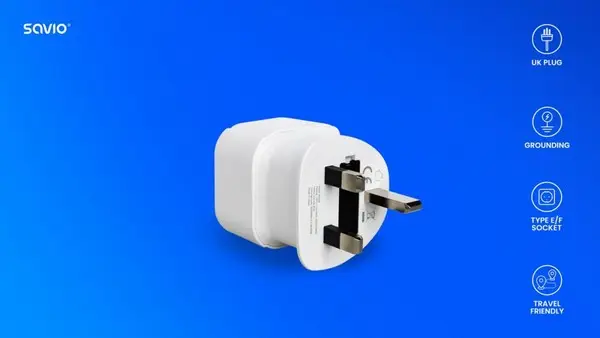 Travel adapter AP-04 SAVIO – 6