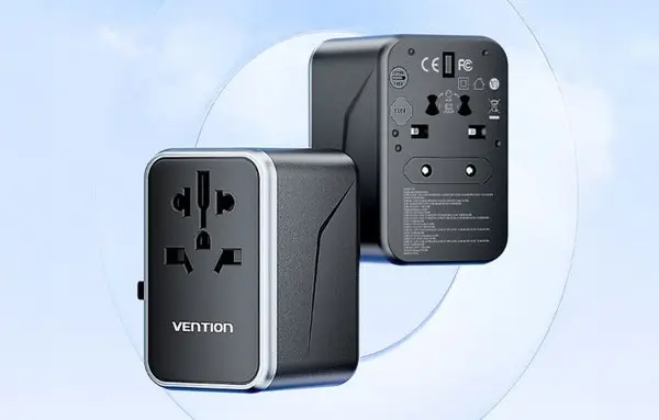 Vention 65 W GaN kelioninis adapteris ir įkroviklis 2x USB-A 2x USB-C – 10