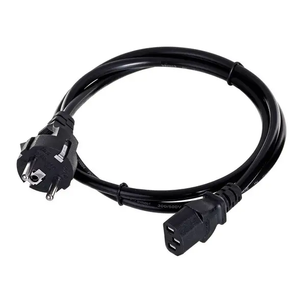 Savio CL-89 maitinimo kabelis Juoda 1,2 m IEC C13 IEC Type E (3.4 mm, 3.1 mm) – 2