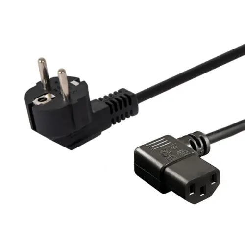 Savio CL-116 maitinimo kabelis Juoda 1,8 m IEC C13 – 2