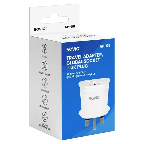 Savio AP-05 maitinimo adapteris / inverteris Vidaus 2500 W Balta – 3