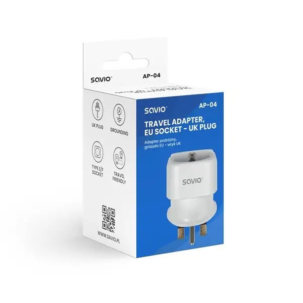 Travel adapter AP-04 SAVIO – 2