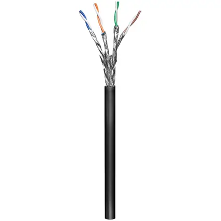 Goobay CAT 6 Outdoor Network Cable, S/FTP (PiMF), 100 m – 2