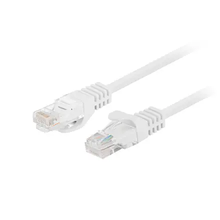 Lanberg Patchcord CAT.6 UTP 0.5M white fluke passed 10-pack – 4