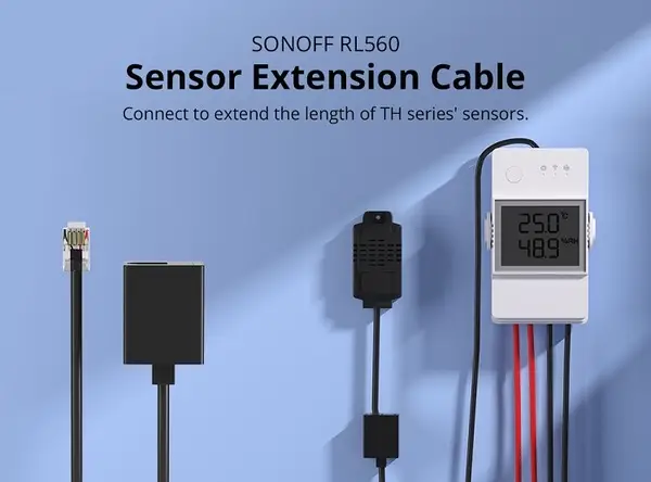 SONOFF RL560 išmanių jutiklių kabelis, 5m – 3