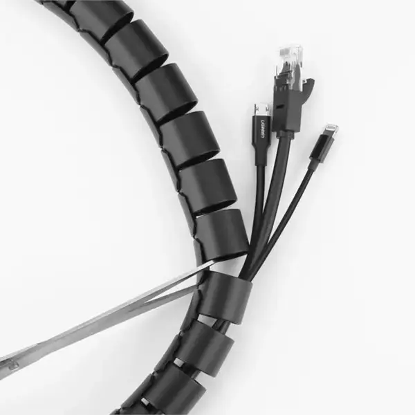 Cable organizer cover t ube 3m black – 3