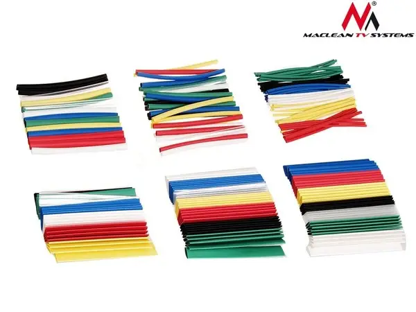 MACLEAN MCTV-679 Maclean MCTV-679 Heat-Shrink Tubing Sleeving Tube Wire Kit Set 196 pcs – 6