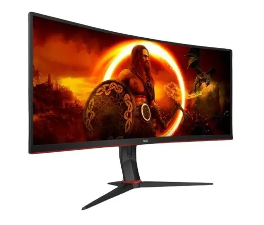 AOC CU34G2XP 180Hz lenktas LED GAMING monitorius su VA ir AMD FreeSync Premium technologijomis – 4
