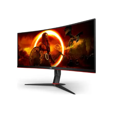 AOC CU34G2XP 180Hz lenktas LED GAMING monitorius su VA ir AMD FreeSync Premium technologijomis – 7