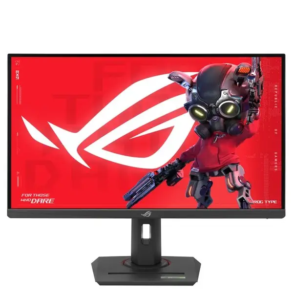 Asus ROG Strix XG27UCG Dual mode Gaming Monitor – 27-inch 3840x2160, dual mode (4K 160Hz or FHD 320Hz), 1ms (GTG), Fast IPS, Extreme Low Motion Blur Sync, USB Type-C, G-Sync compatible (processing), DisplayWidget Center, tripod socket, HDR, Aura Sync – 2
