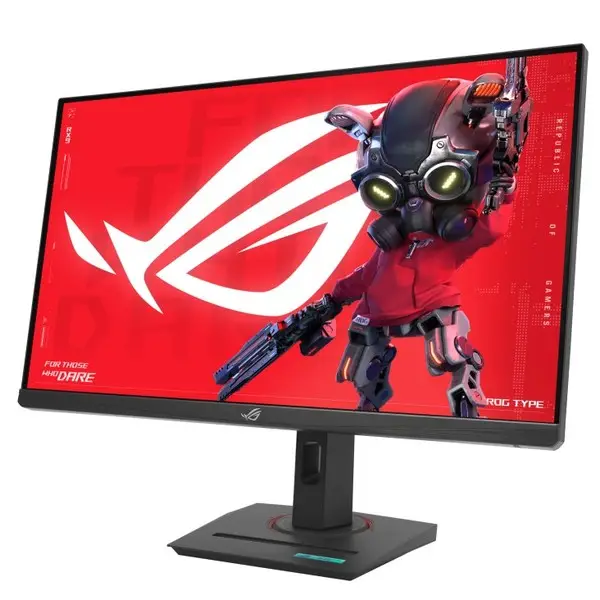Asus ROG Strix XG27UCG Dual mode Gaming Monitor – 27-inch 3840x2160, dual mode (4K 160Hz or FHD 320Hz), 1ms (GTG), Fast IPS, Extreme Low Motion Blur Sync, USB Type-C, G-Sync compatible (processing), DisplayWidget Center, tripod socket, HDR, Aura Sync – 4