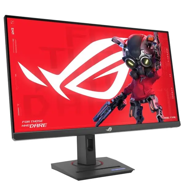 Asus ROG Strix XG27UCG Dual mode Gaming Monitor – 27-inch 3840x2160, dual mode (4K 160Hz or FHD 320Hz), 1ms (GTG), Fast IPS, Extreme Low Motion Blur Sync, USB Type-C, G-Sync compatible (processing), DisplayWidget Center, tripod socket, HDR, Aura Sync – 5